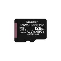 Kingston 128GB microSDXC Canvas Select Plus 100R A1 C10 Card + Adapter