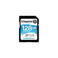 Kingston 128GB SDXC Canvas Go 90R/45W CL10 U3 V30