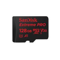 SanDisk Extreme microSDHC 128GB + SD Adapter + Rescue Pro Deluxe 100MB/s A1 C10 V30 UHS-I U3