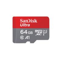 SanDisk Ultra Android microSDHC 64GB + SD Adapter  98MB/s A1 Class 10 UHS-I - Imaging Packaging