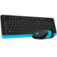 A4 Tech FG1010 Q Kablosuz MM Klavye Mouse Mavi