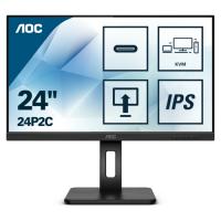 AOC 23.8 24P2C IPS Monitör Type-C KVM 4ms Siyah