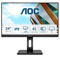 AOC 23.8 24P2Q IPS MM Monitör 4ms Siyah