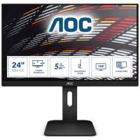 AOC 23.8 24P1 IPS Pivot MM Monitör 5ms Siyah