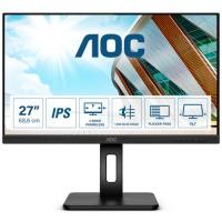 AOC 27 Q27P2Q IPS MM Pivot Monitör 4ms Siyah