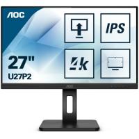 AOC 27 U27P2 IPS 4K MM Monitör 4ms Siyah