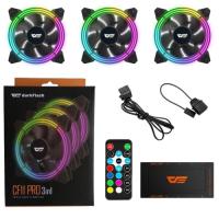 DarkFlash CF8 PRO 3pin A-RGB 3x12cm Fan Kit (3'lü)