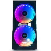 DarkFlash Phantom RGB Mid Tower Kasa PSU YOK