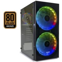 DarkFlash Phantom 650W 80+Br RGB Mid Tower Kasa