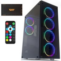 DarkFlash Skywalker 650W 80+Br RGB Mid Tower Kasa