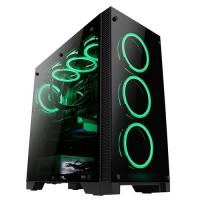 Everest Rampage Shadow 600W Mid Tower Kasa Siyah