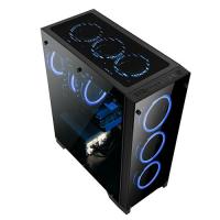 Everest Rampage Shadow 600W Mid Tower Kasa Siyah