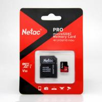 Netac 256G MicroSDXC V30/A1/C10 NT02P500PRO-256G-R