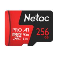 Netac 256G MicroSDXC V30/A1/C10 NT02P500PRO-256G-R