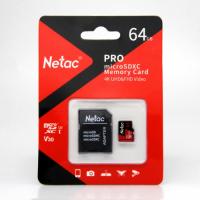 Netac 64GB MicroSDXC U3/C10 NT02P500STN-064G-R