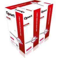 Qport Q-CAT6 CAT6 305M UTP 23Awg Kablo Gri