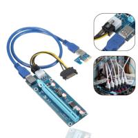 Riser Kart PCI-E 1x to 16x 6pin (Ver: 009S)