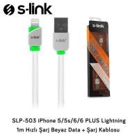 S-link SLP-503 Lightning 1m  Data ve Şarj Kablosu