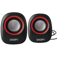 Snopy SN-120 2.0 Siyah/Kırmızı USB Speaker