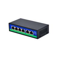 Spy SP-0678PL 4Port PoE 250m 10/100 Aktif PoE Swit