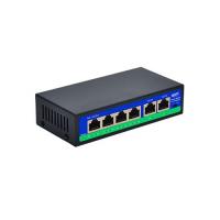 Spy SP-0678PL 4Port PoE 250m 10/100 Aktif PoE Swit