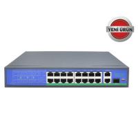 Spy SP-18250PLD 16Port PoE 250m PoE Switch