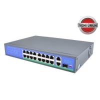 Spy SP-18250PLD 16Port PoE 250m PoE Switch