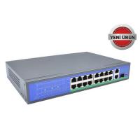 Spy SP-18250PLD 16Port PoE 250m PoE Switch