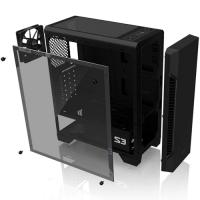 Zalman S3 Mid Tower Kasa Siyah PSU YOK