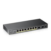 Zyxel GS1100-10HP 8Port Gig. Poe +2SFP Switch