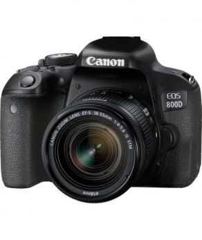 CANON D.CAMERA EOS 800D BK 18-55 S CP