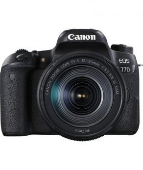 CANON D.CAMERA EOS 77D BK 18-135 U