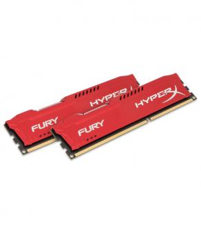 Kingston 16GB 1600UMHz DDR3 NonECC CL10 DIM HyprX FURY Kit2