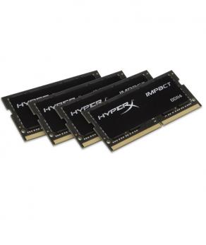 Kingston HX424S15IBK4/64 64GB 2400MHz DDR4 CL15 SODIMM (Kit of 4) HyperX Impact