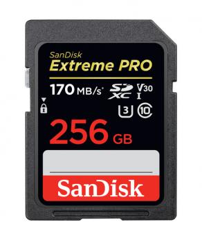 SanDisk Extreme Pro SDXC Card 256GB