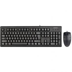 A4 Tech KM-72620D Q Klavye Mouse Set MM Siyah