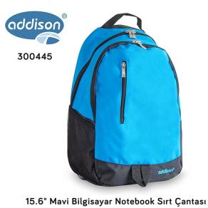 Addison 300445 15.6 Mavi  Notebook Sırt Çantası