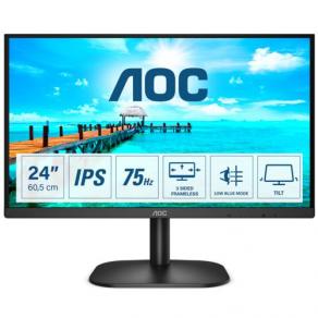 AOC 23.8 24B2XDA IPS Monitör 4ms Siyah