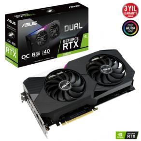 Asus DUAL-RTX3060TI-O8G 8GB 256Bit GDDR6