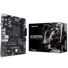 Biostar A520MH 4000Mhz OC S+V+GL DDR4 AM4 (ATX)