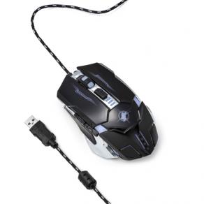 Hiper X-50 6 Tuşlu Gaming USB Kablolu Siyah Mouse