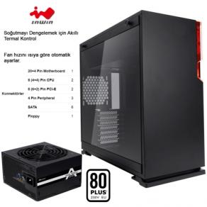 In-Win 101 650W Asus Edition Mid Tower Kasa Siyah