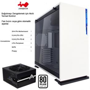 In-Win 101 650W Asus Edition Mid Tower Kasa Beyaz