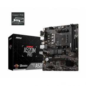 MSI A520M PRO AM4  DDR4 S+V+GL AM4