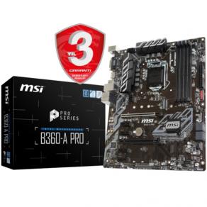 MSI B360-A PRO DDR4 2666 Mhz  S+V+GL 1151 V2