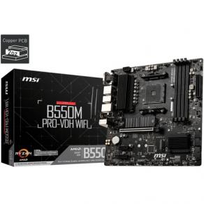 MSI B550M PRO-VDH WIFI DDR4 S+V+GL AM4 (mATX)