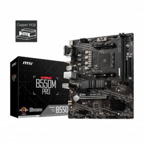 MSI B550M PRO DDR4 S+V+GL AM4 (mATX)