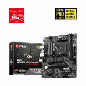 MSI MAG A520M VECTOR WIFI DDR4 S+V+GL AM4