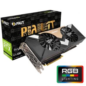 Palit RTX2080Ti DUAL RGB 11GB 352Bit GDDR6