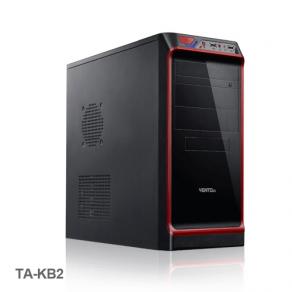 Vento TA-KB2 600W Mid Tower Kasa Siyah-Kırmızı